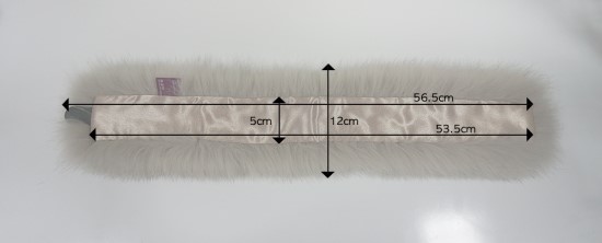 Real Fox Muffler Amitie Story Market Luxurious fox