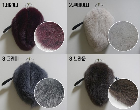 Real Fox Muffler Amitie Story Market Luxurious fox