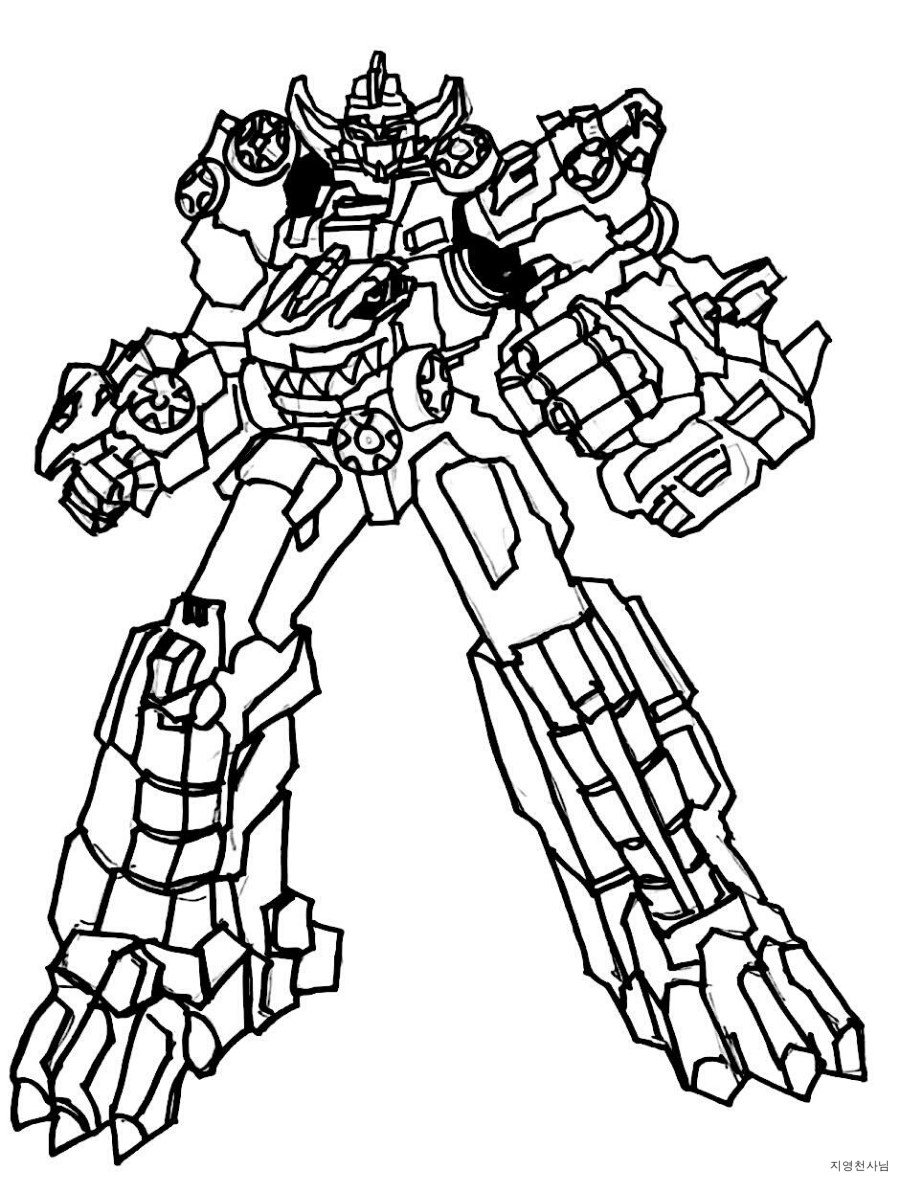 다이노코어 색칠공부 : 네이버 블로그