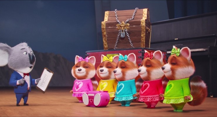What Do The Red Pandas Say In Sing 씽 Sing 너구리 5인조 레드 판다 Red Pandas : 네이버 블로그
