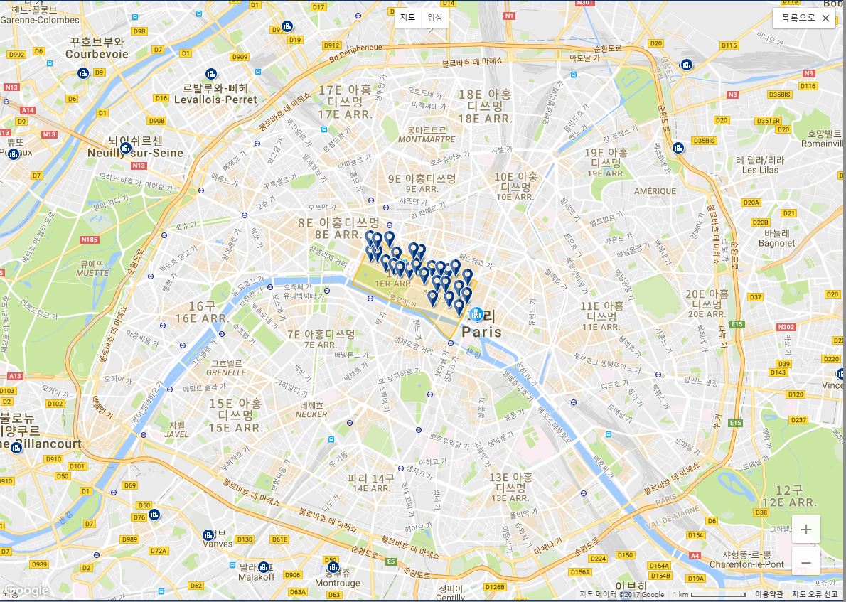 [파리 숙소]파리 숙소 추천/파리 지하철 노선도/파리 숙소 위치 - 파리에서 여행하기 편리하면서도 안전한 지역은 바로 이곳 ...