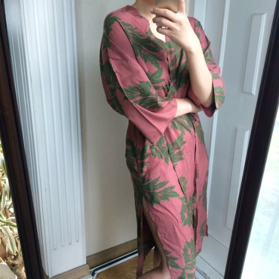 New Marsala 3ps homeware Nash + long pants + robe 