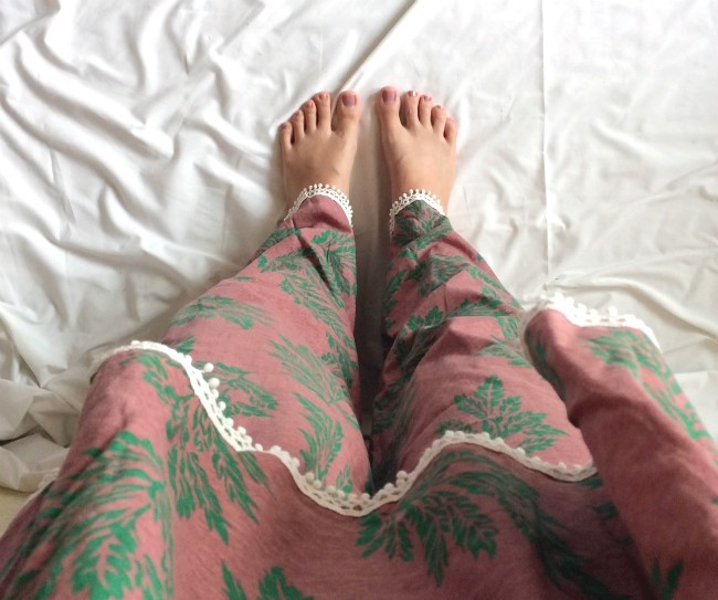 New Marsala 3ps homeware Nash + long pants + robe 