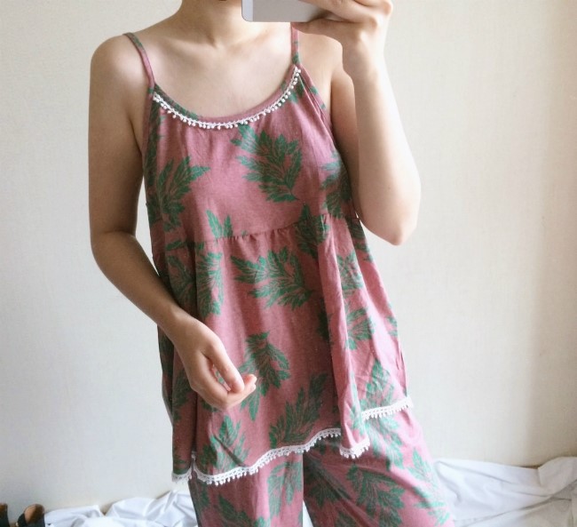 New Marsala 3ps homeware Nash + long pants + robe 