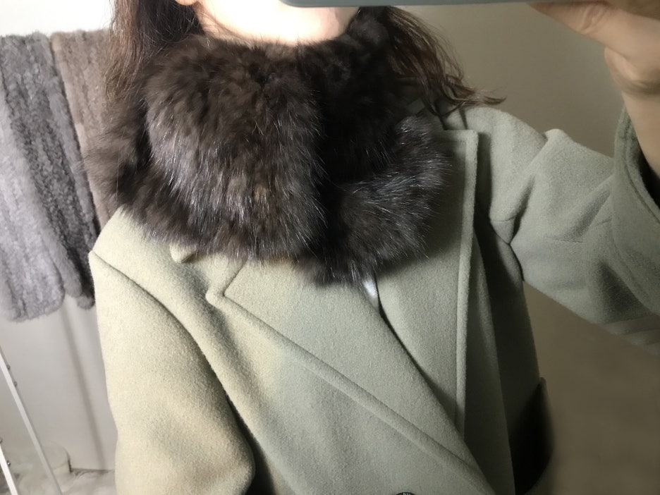 Sable Muffler Warmer Mink Shawl 20 lender gift Wom