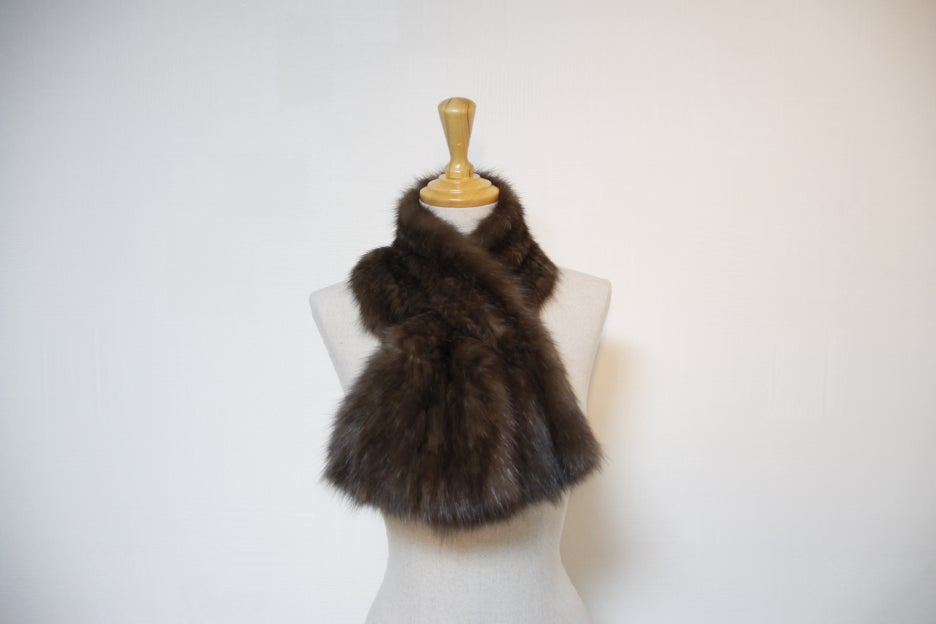 Sable Muffler Warmer Mink Shawl 20 lender gift Wom