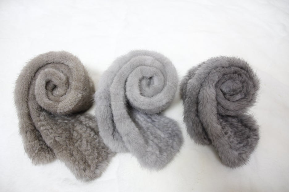 Mink Muffler Doll Lovely Look Fashionable Styling 