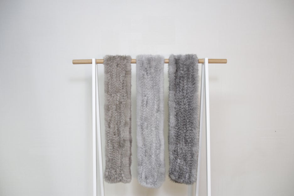 Mink Muffler Doll Lovely Look Fashionable Styling 