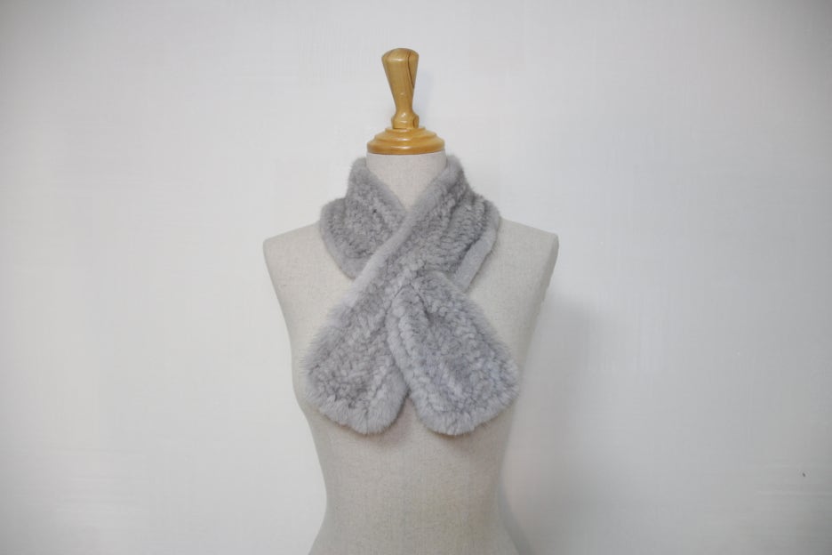 Mink Muffler Doll Lovely Look Fashionable Styling 