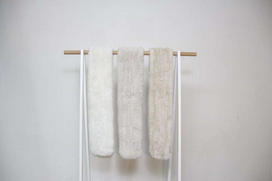 Mink Muffler Doll Lovely Look Fashionable Styling 