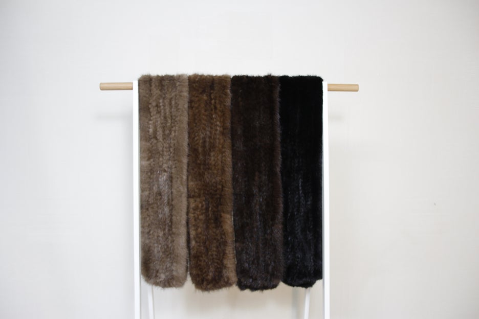 Mink Muffler Doll Lovely Look Fashionable Styling 