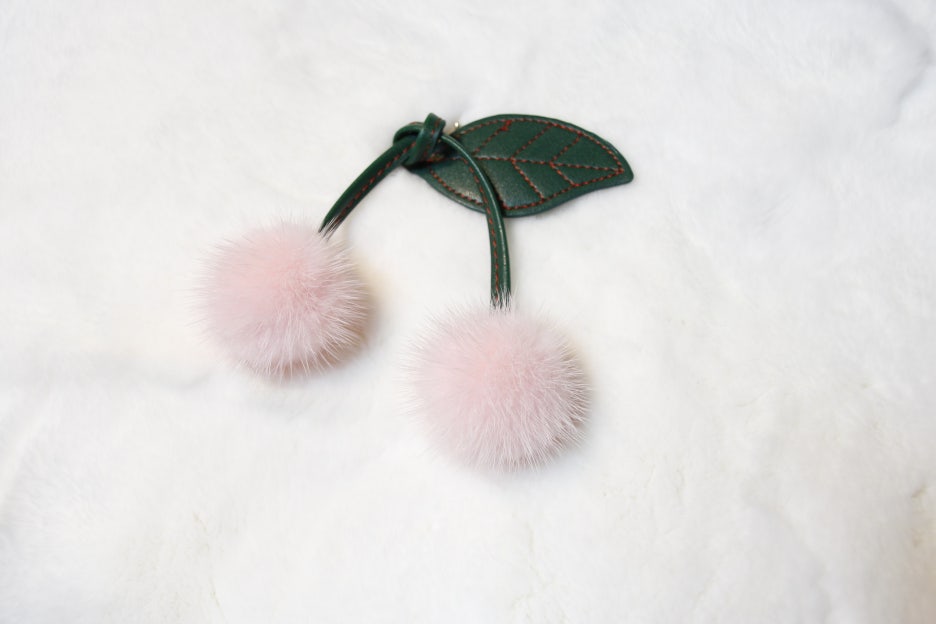 Mink Cherry Keyring