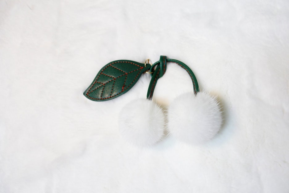 Mink Cherry Keyring