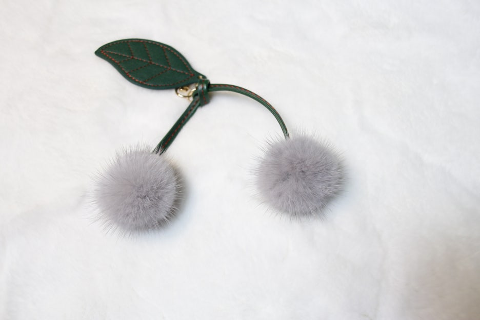Mink Cherry Keyring
