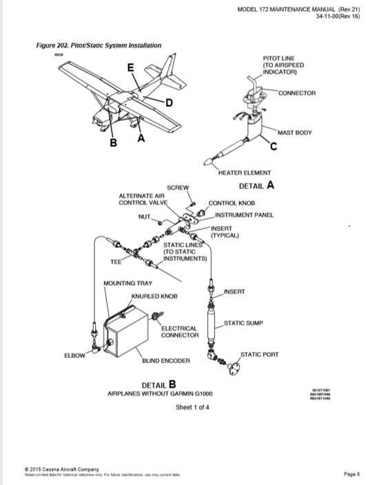 Cessna 172 Maitenance Manual (Rev 21)(한글 세스나 정비교범)(25) NAVIGATION