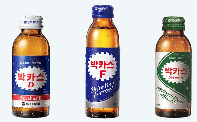 대한민국 피로회복제 박카스 D , 박카스 F 차이 / 타우린 함량