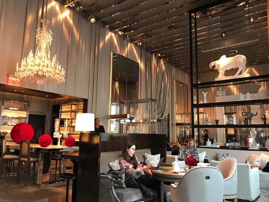 Baccarat hotel, grand salon, newyork, 애프터눈티 - 블로그