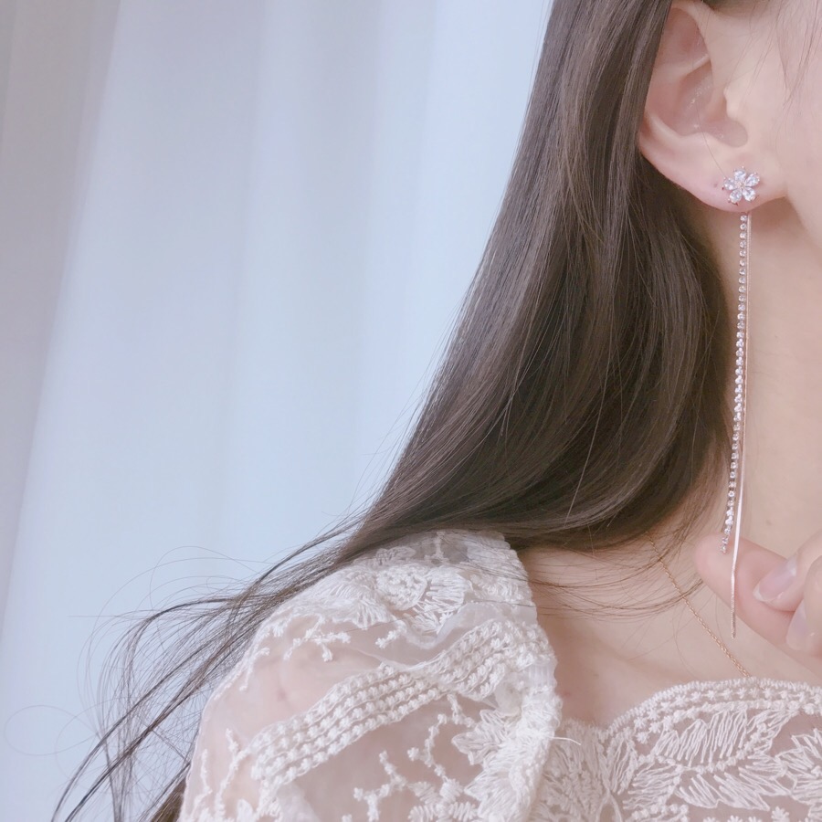 <b><p>spring Cherry Blossom Mot-Daught fw ea Drop</p></b><b><p>春 桜 螺鈿 フラワー イヤリング ドロップ ツーウェイ 15種 開講コーディネート</p></b><br /><br /><p align='center'>