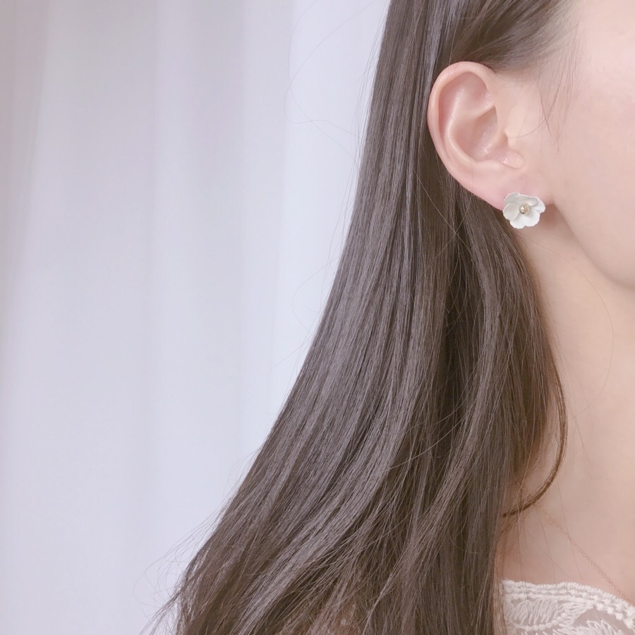 <b><p>spring Cherry Blossom Mot-Daught fw ea Drop</p></b><b><p>春 桜 螺鈿 フラワー イヤリング ドロップ ツーウェイ 15種 開講コーディネート</p></b><br /><br /><p align='center'>