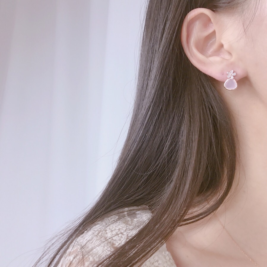 <b><p>spring Cherry Blossom Mot-Daught fw ea Drop</p></b><b><p>春 桜 螺鈿 フラワー イヤリング ドロップ ツーウェイ 15種 開講コーディネート</p></b><br /><br /><p align='center'>