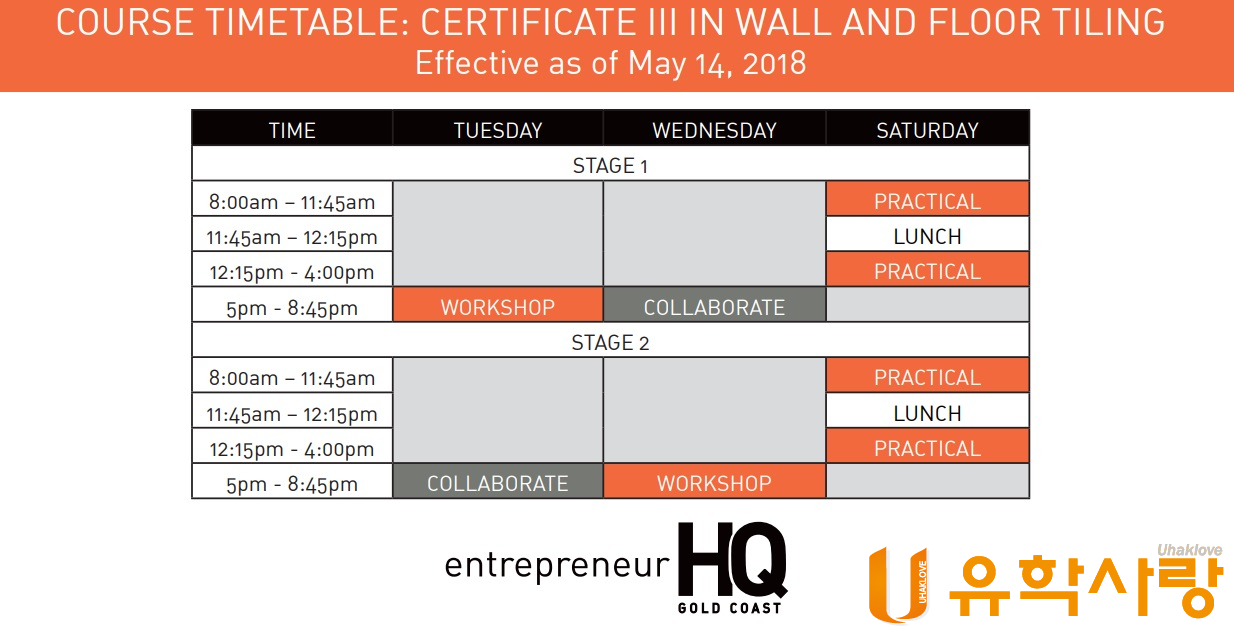 [호주타일][Tiler]골드코스트 유일 타일과정 Entrepreneur Education - 블로그