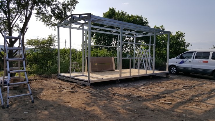 미니하우스 3가지형태 제작