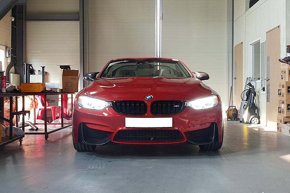 BMW F83 M4컨버터블 ECU맵핑 팝콘사운드, 버블사운드 셋팅 및 H&R휠허브스페이스 장착 - 블로그