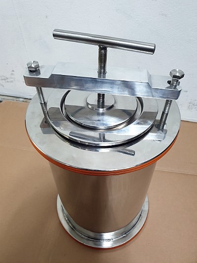 SUS304 Stainless Steel / Ball Mill Jar / Clamp Type / 스테인레스스틸 볼밀용 포트 / 플랜지타입 / Mill(분쇄밀) / 피케이랩(PKlab) - 블로그