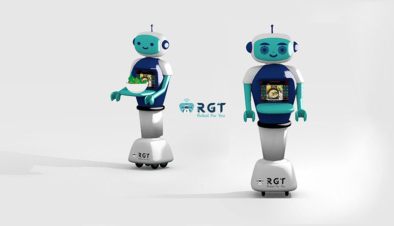 RGT Robot Design - 3D blender - 블로그