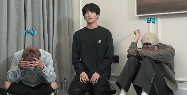 [방탄소년단/국뷔] 세기의 폐활량 대결 | 정국vs태형