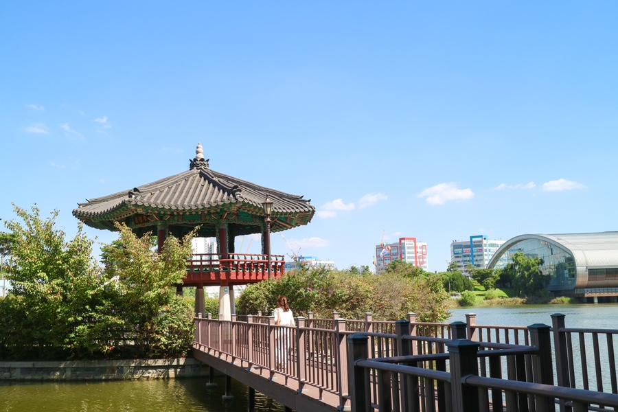 운정호수공원 산책