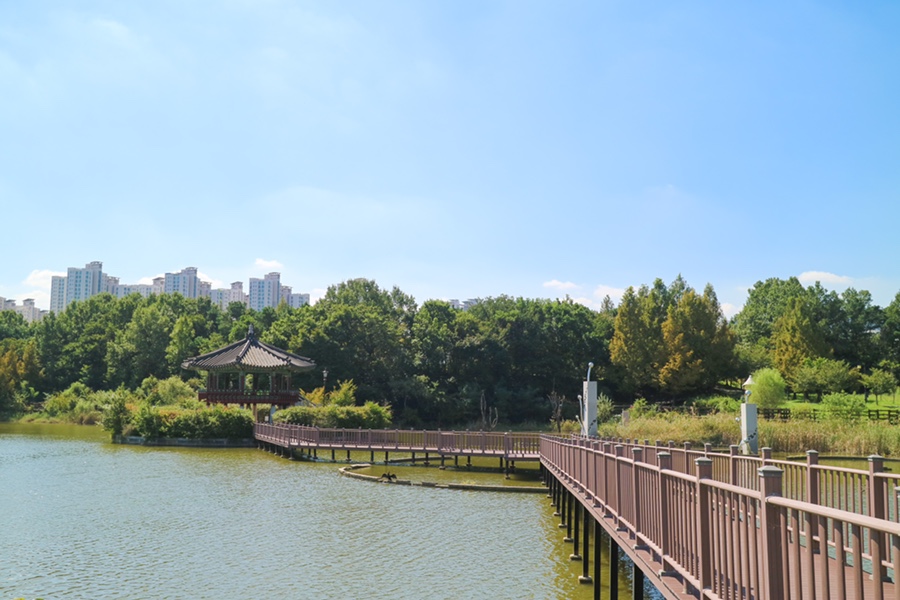 운정호수공원 산책