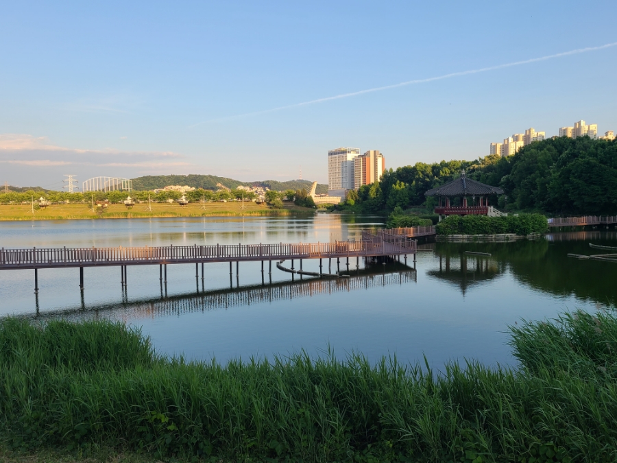 운정호수공원 산책