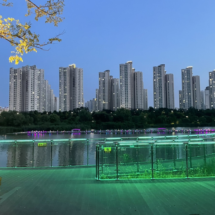 운정호수공원 산책