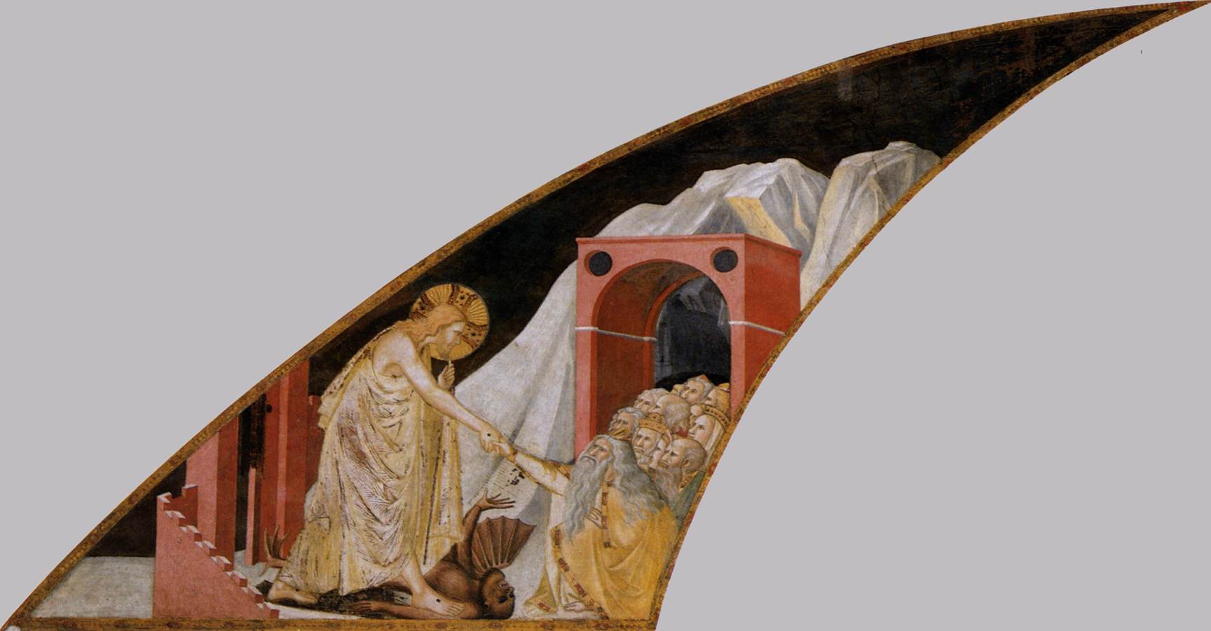 giotto descent into limbo giotto descent into limbo