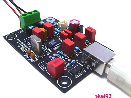 PCM2704 USB DAC - 블로그