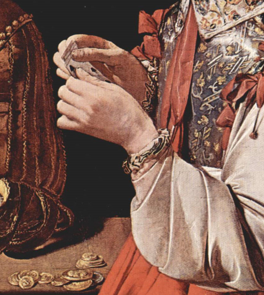 Georges De La Tour Le Tricheur à L'as De Trèfle