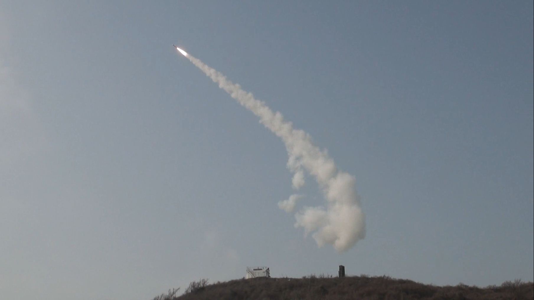 Hanwha Ballistic Aerial Target System (K-BATS) simulates ballistic ...