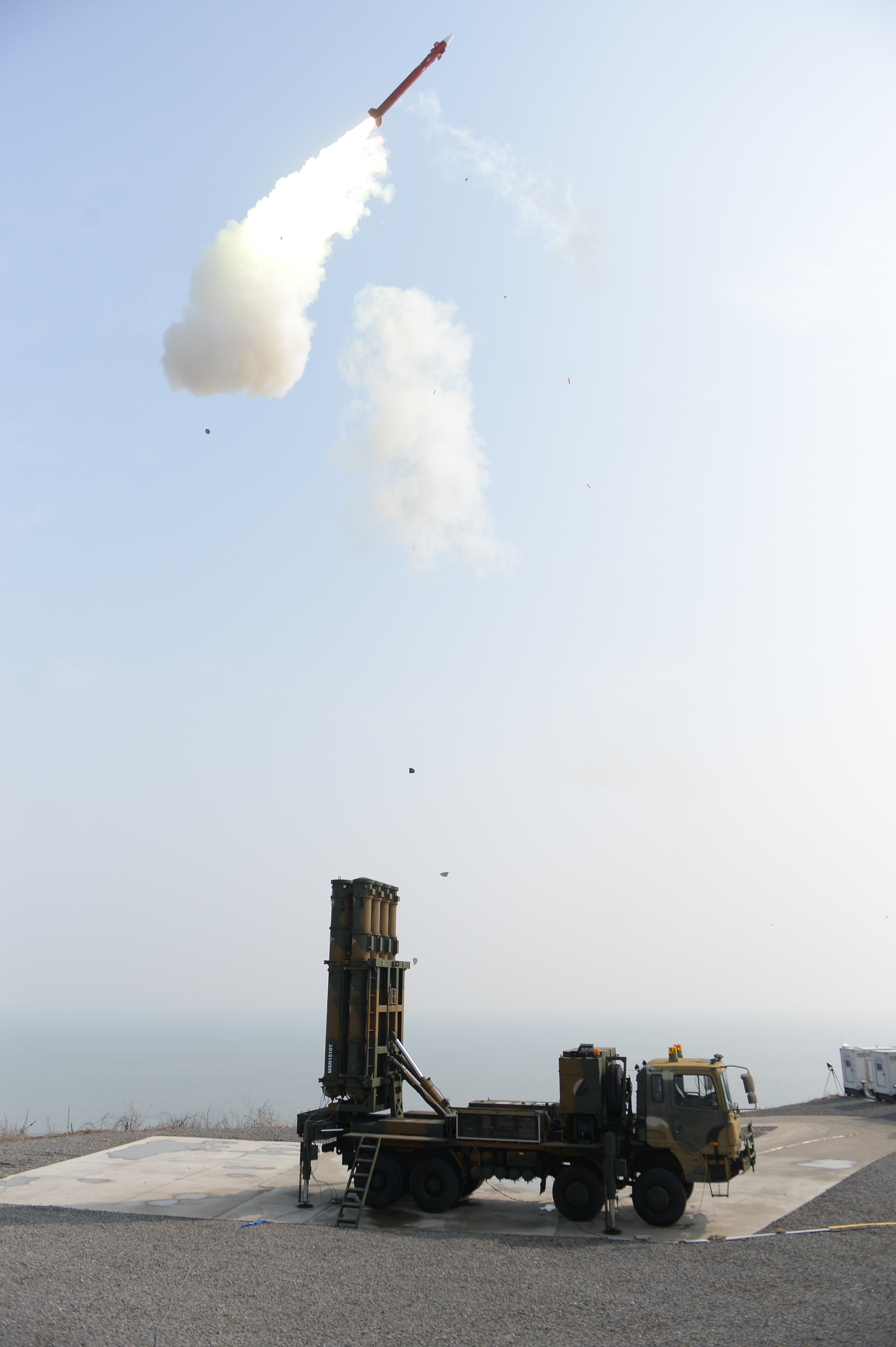 Hanwha Ballistic Aerial Target System (K-BATS) simulates ballistic ...